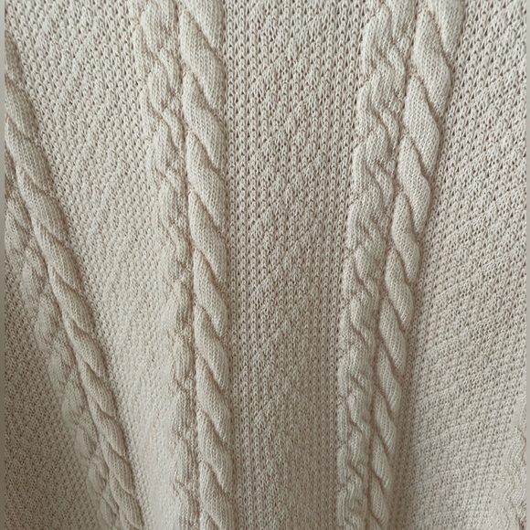 Parker & Quinn Ivory Quilted Sweater - Picture 3 of 4